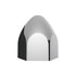 10069P by UNITED PACIFIC - Bullet Wheel Lug Nut Cover - Plastic, Chrome, 3/4 in. x 1 3/8 in., Push-On