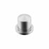 10088 by UNITED PACIFIC - Wheel Lug Nut Cover - 11/16" x 1 1/4", Chrome, Plastic, Pointed, Push-On Style