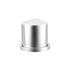 10092 by UNITED PACIFIC - Wheel Lug Nut Cover - 33mm x 1 7/8", Chrome, Plastic, Pointed, Push-On