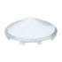 10099 by UNITED PACIFIC - Axle Hub Cap - Front, Universal, Chrome, Pointed, 7/16" Lip