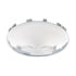 10099 by UNITED PACIFIC - Axle Hub Cap - Front, Universal, Chrome, Pointed, 7/16" Lip