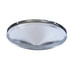 10105 by UNITED PACIFIC - Axle Hub Cap - Front, No Notch, Chrome, Pointed, 1/2" Lip