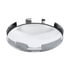 10167 by UNITED PACIFIC - Axle Hub Cap - Front, 6 Uneven Notched, Chrome, Dome Style, 1" Lip