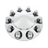 10254 by UNITED PACIFIC - Axle Hub Cover - Axle Cover, 33mm Nut Cover, Chrome, Pointed