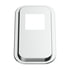 21730 by UNITED PACIFIC - Transmission Shift Lever Plate Base Cover - Stainless Steel, with Short Hood, for Peterbilt
