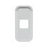 21733 by UNITED PACIFIC - Transmission Shift Lever Plate Base Cover - Stainless Steel, 4 7/8" x 4 13/16" Opening, for Peterbilt