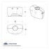 21748 by UNITED PACIFIC - Steering Column Cover - Upper, for 2006+ Kenworth/Peterbilt
