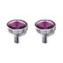 21762 by UNITED PACIFIC - Decorative Body Accessory - C.B. Mounting Bolt, 5mm, with Purple Diamond