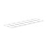 United Pacific 21812 Dashboard Trim Dashboard Trim - Gauge Dash Panel Trim, RH, Stainless, 14 Holes, for 2006+ Kenworth