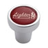 23163 by UNITED PACIFIC - Cigarette Lighter - Cigarette Lighter Knob, Red Glossy Sticker