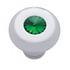 23585 by UNITED PACIFIC - Dash Knob - Small, Deluxe, with Green Diamond