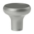 23939 by UNITED PACIFIC - Air Brake Valve Control Knob - Deluxe, Aluminum, Screw-On, with Multi-Color Glossy Trailer Sticker, Liquid Silver