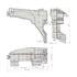 26000 by UNITED PACIFIC - Engine Coolant Reservoir - Pressurized, with Coolant Level Sensor, For 2013-2021 Kenworth T680