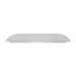 29095 by UNITED PACIFIC - Window Trim - 5" Chopped, Stainless Steel, Fits Peterbilt Models with Cab Mounted Mirrors
