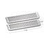 29126 by UNITED PACIFIC - Cowl Air Intake Grille - Stainless Steel, Fits 1988-2019 Mack CH