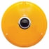 30282 by UNITED PACIFIC - Marker Light Lens - Deep Dish, with Blue Dot, Amber Lens