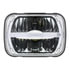 31120 by UNITED PACIFIC - ULTRALIT 7 LED 5" x 7" Rectangular Headlight with LED Light Bar