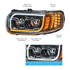 31146 by UNITED PACIFIC - High Power LED Blackout Headlight with Bar Light for 2008-2024 Peterbilt 389 - Driver Side