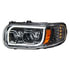 31146 by UNITED PACIFIC - High Power LED Blackout Headlight with Bar Light for 2008-2024 Peterbilt 389 - Driver Side