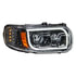 31147 by UNITED PACIFIC - High Power LED Blackout Headlight with Bar Light for 2008-2024 Peterbilt 389 - Passenger Side