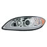 31175 by UNITED PACIFIC - Chrome Projection Headlight with Turn Signal / Light Bar for 2006-2017 International Prostar - Driver Side