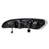 31240 by UNITED PACIFIC - Black Projection Headlight with LED DF Light Bar for Peterbilt 386 (05-15), 387 (99-10) - Passenger Side