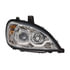 31257 by UNITED PACIFIC - Chrome Projection Headlight with LED Position Light for 2001-2020 Freightliner Columbia - Passenger Side