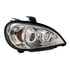 31257 by UNITED PACIFIC - Chrome Projection Headlight with LED Position Light for 2001-2020 Freightliner Columbia - Passenger Side