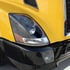 31313 by UNITED PACIFIC - Headlight Assembly - RH, Black Housing, High/Low Beam, HB3/H11/3157 Bulb, with Signal Light, Aerodynamic Lens Design