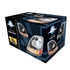 31313 by UNITED PACIFIC - Headlight Assembly - RH, Black Housing, High/Low Beam, HB3/H11/3157 Bulb, with Signal Light, Aerodynamic Lens Design