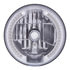31378 by UNITED PACIFIC - 7" Round Crystal Halogen Headlight with 34 Amber LED Position Light