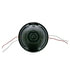 31378 by UNITED PACIFIC - 7" Round Crystal Halogen Headlight with 34 Amber LED Position Light