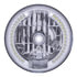 31379 by UNITED PACIFIC - 7" Round Crystal Halogen Headlight with 34 White LED Position Light