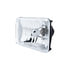 31388 by UNITED PACIFIC - Headlight - 4" x 6", Rectangular, Crystal Clear Lens, Halogen