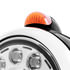 31564 by UNITED PACIFIC - Guide Headlight - 1 High Power, LED, 682-C Style, RH/LH, 7", Round, Powdercoated Black Housing, with 5 LED Dual Mode Signal Light, with Amber Lens