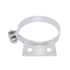 10295 by UNITED PACIFIC - Exhaust Clamp - 6", Chrome, for Peterbilt