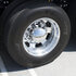 10317 by UNITED PACIFIC - Axle Hub Cover Kit - Chrome Dome, 33mm Thread-On Nut Covers, Front & Rear Wheels