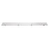 10402 by UNITED PACIFIC - Mud Flap Hanger - Mud Flap Plain Plate, Top, 2" x 24", Chrome, Bolt Thru