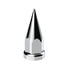 10570 by UNITED PACIFIC - Wheel Lug Nut Cover - Chrome, Spike Lug, Kit, Push On