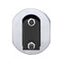 10668 by UNITED PACIFIC - Mud Flap Hanger - 30", Chrome, Heavy Duty, 2" Bolt Pattern