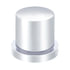 10759B by UNITED PACIFIC - Wheel Lug Nut Cover - 33mm x 1 5/8", Chrome, Plastic, Flat Top, Push-On