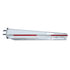 United Pacific 10850 Mud Flap Hanger Mud Flap Hanger - 30", Stainless Steel, Heavy Duty, with Reflector, 2" Bolt Pattern