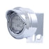 United Pacific 10982 Mud Flap Hanger Mud Flap Hanger End Light - 9 LED, with Visor, Amber LED/Clear Lens