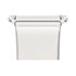 11028 by UNITED PACIFIC - 80" 430 Stainless Steel SE Series Smooth Half Fender, Pair, 16 GA