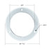 20544 by UNITED PACIFIC - Clearance Light Bezel - 4", Stainless Flange, LED