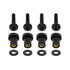 21036 by UNITED PACIFIC - Grille Screw - Set, Black, for 2005+ Freightliner Century