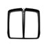 21056 by UNITED PACIFIC - Grille - Satin Black, without Bug Screen, for 2008-2016 Kenworth T660