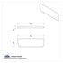 21053 by UNITED PACIFIC - Dash Cover - Passenger Side, Upper, for Freightliner Century/Coronado/Columbia