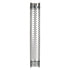 21233 by UNITED PACIFIC - Exhaust Muffler Shield - 48" L x 5" OD, Stainless Steel, 180-deg, with Round Slot
