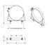 21292 by UNITED PACIFIC - United Pacific 7-in Kenworth Stainless Exhaust Clamp, Model 21292